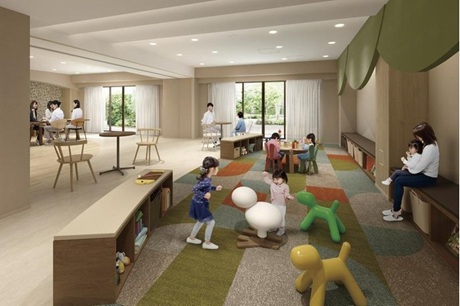 コミュニティルーム完成予想CG