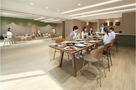 コミュニティルーム完成予想CG