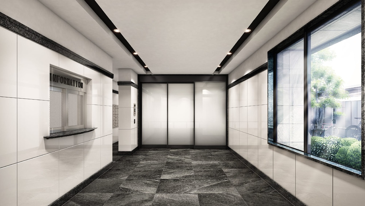 風除室完成予想図