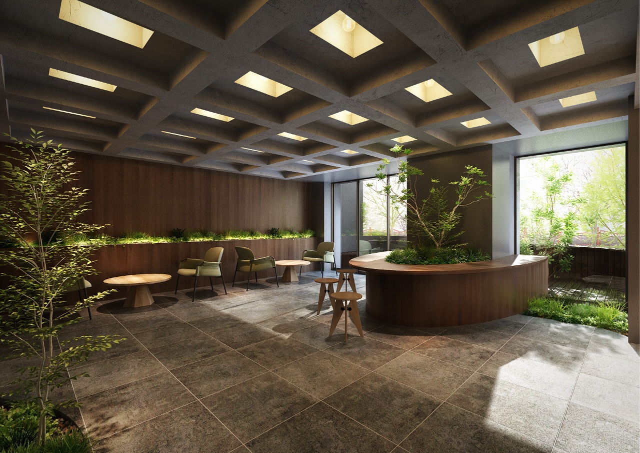 ラウンジ完成予想CG