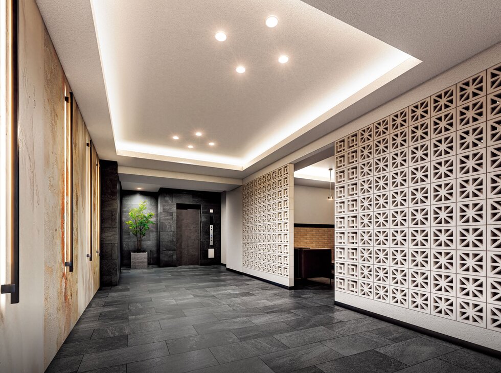 エントランスホール完成予想図