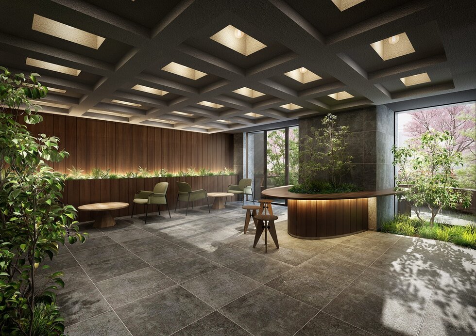 ラウンジ完成予想CG