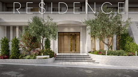 エントランスアプローチ完成予想CG