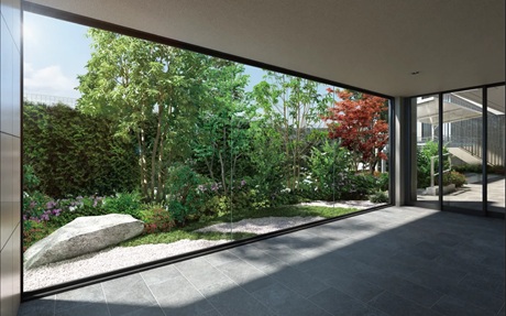 エレベーターホール完成予想CG