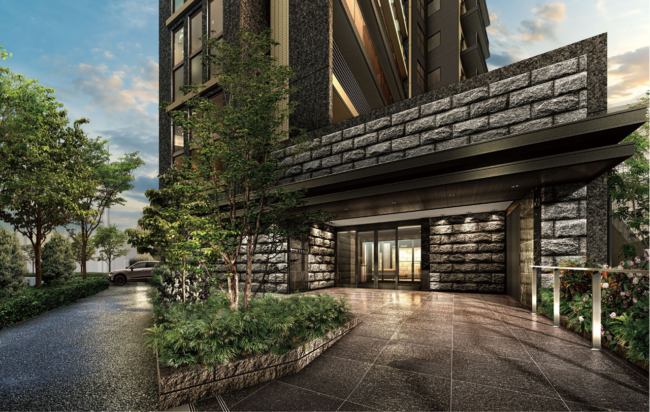 アプローチ完成予想CG