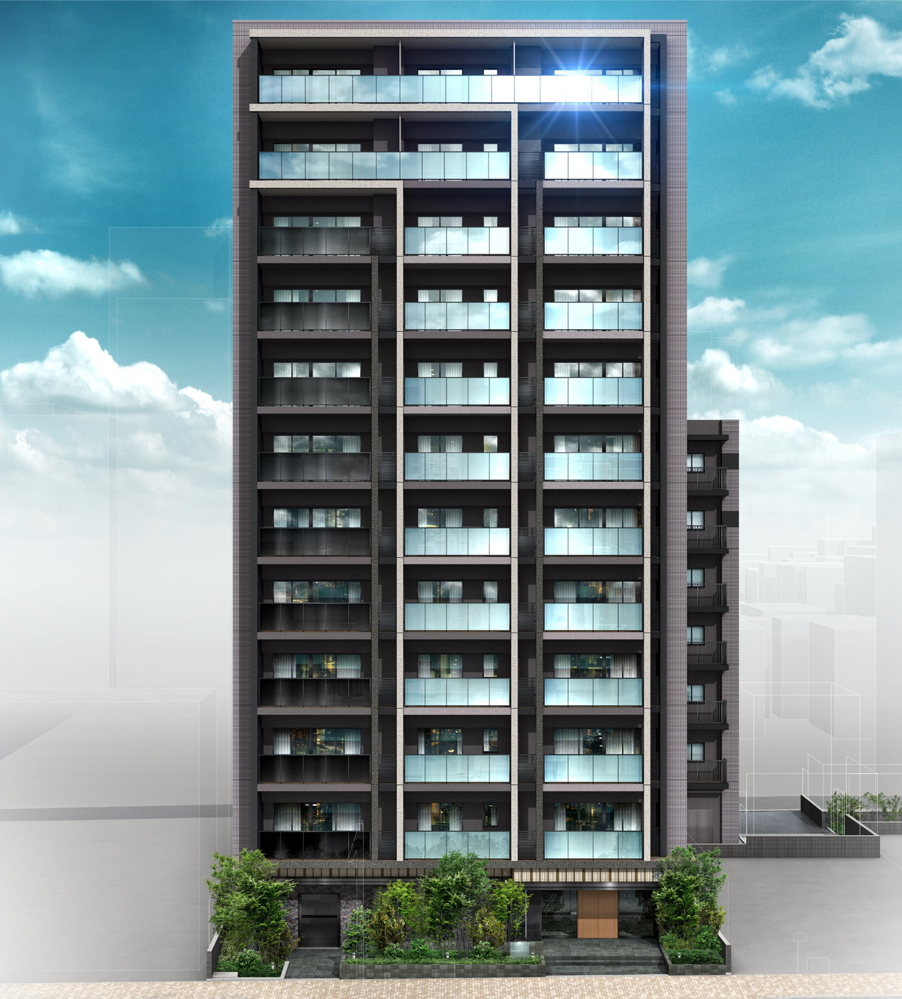 外観完成予想図