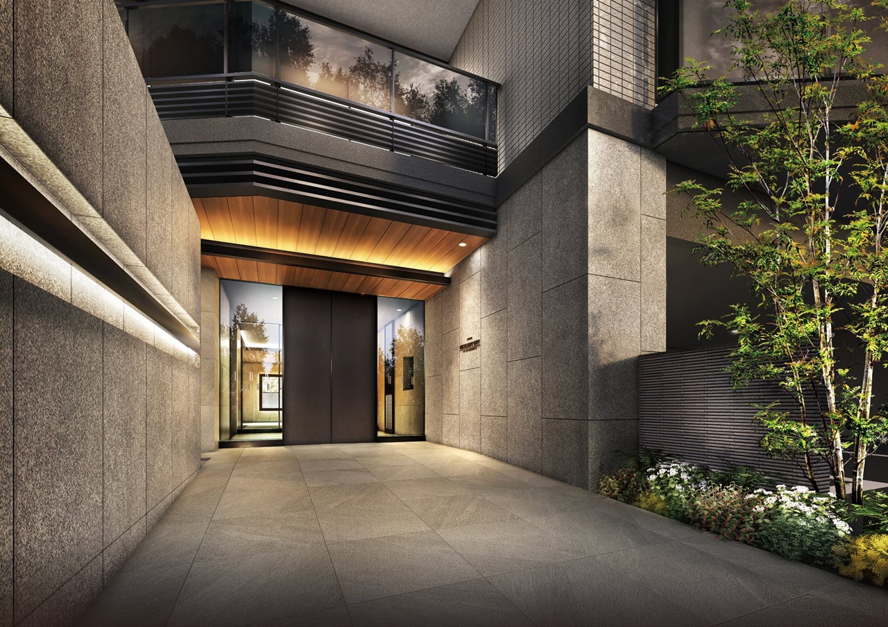 エントランスアプローチ完成予想CG