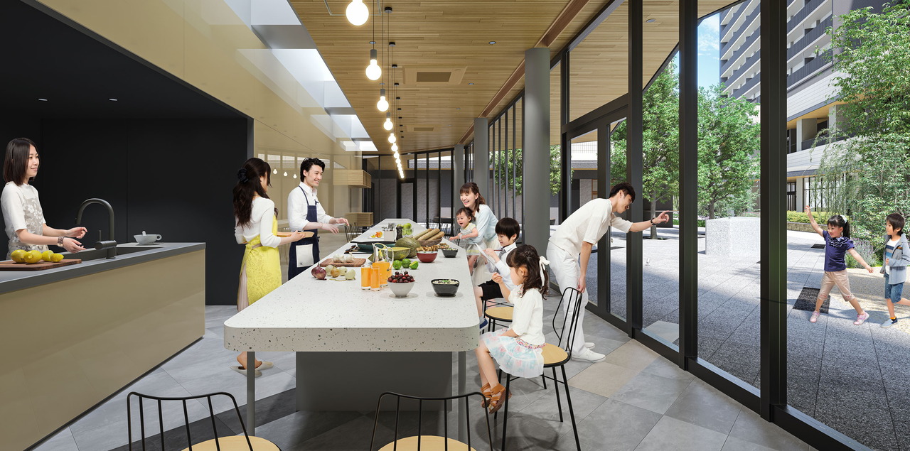 テーブルラウンジ完成予想CG