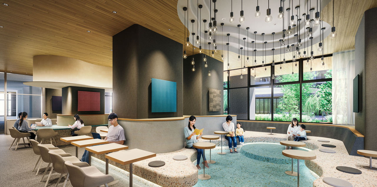 ラウンジ完成予想CG