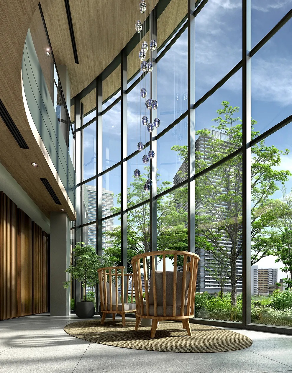 パークサイドラウンジ完成予想CG