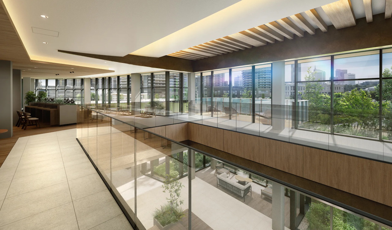 共用棟2F完成予想CG