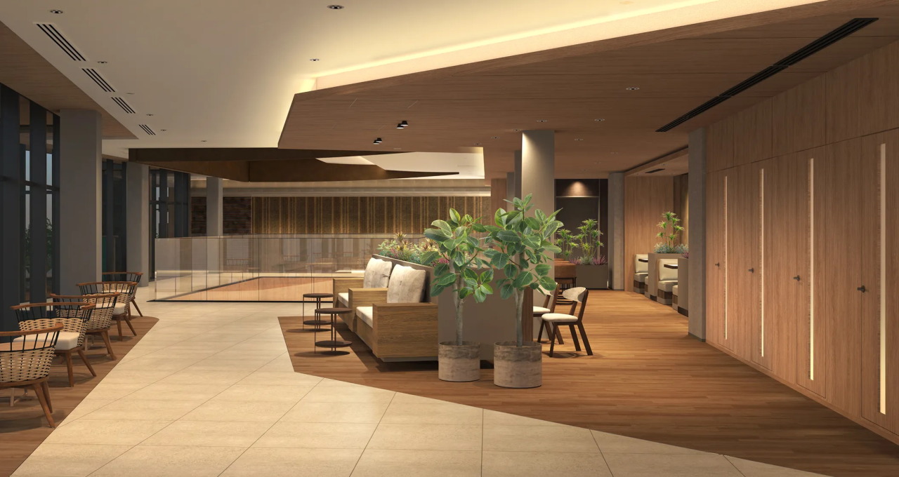 ワーク＆スタディラウンジ完成予想CG