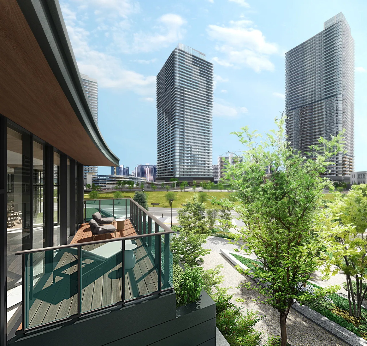 パークビューテラス完成予想CG