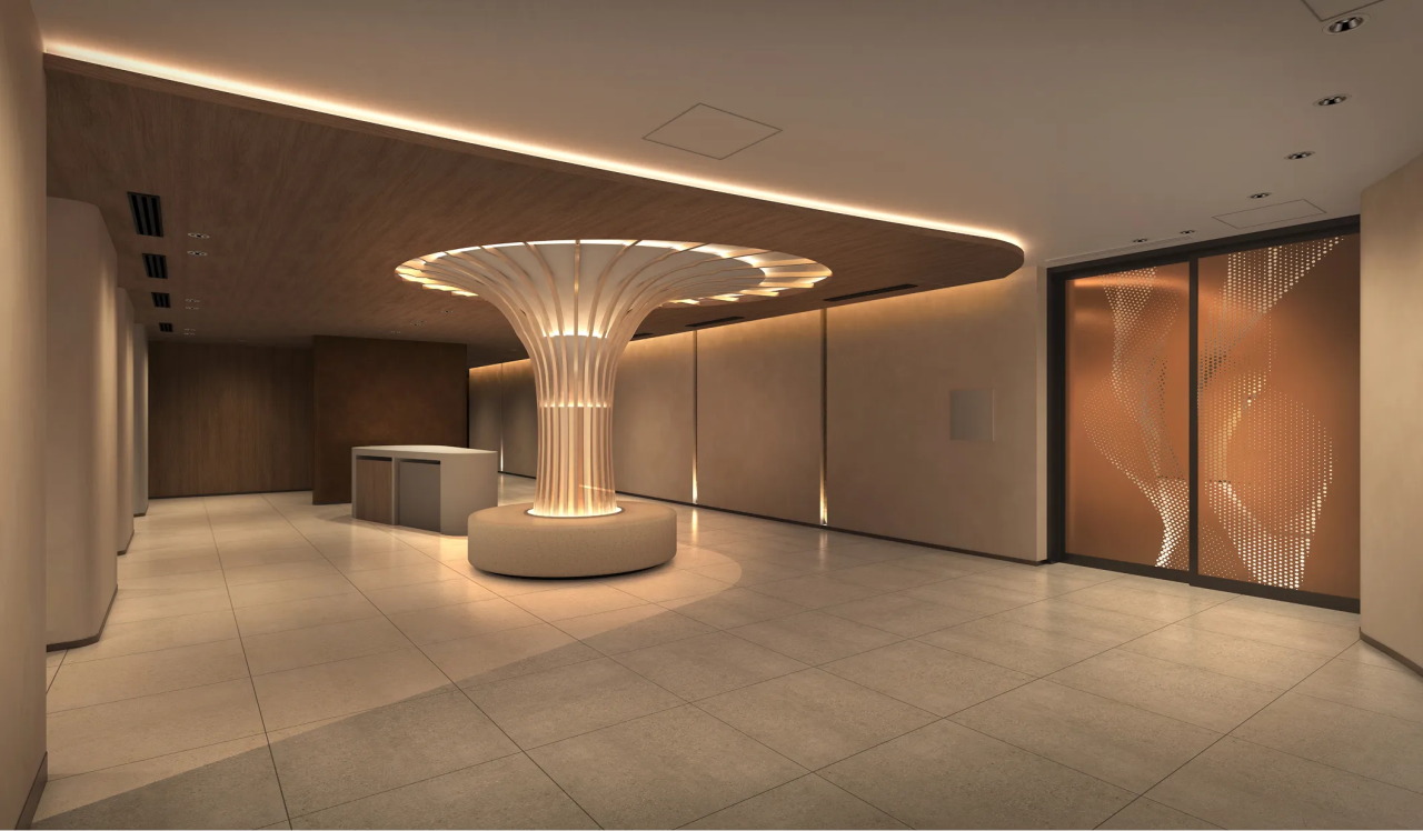 ホール完成予想CG