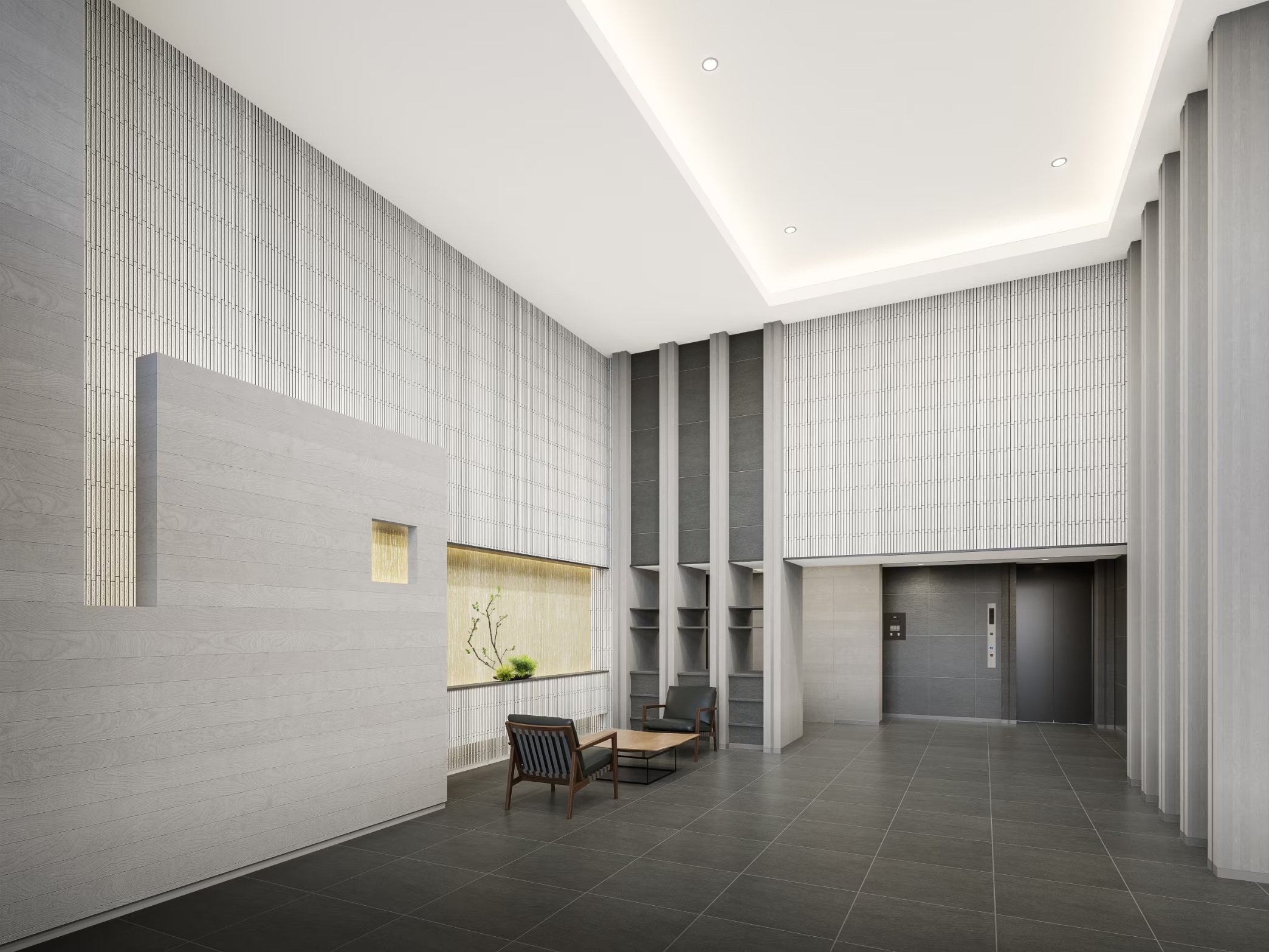 南邸エントランスホール完成予想図