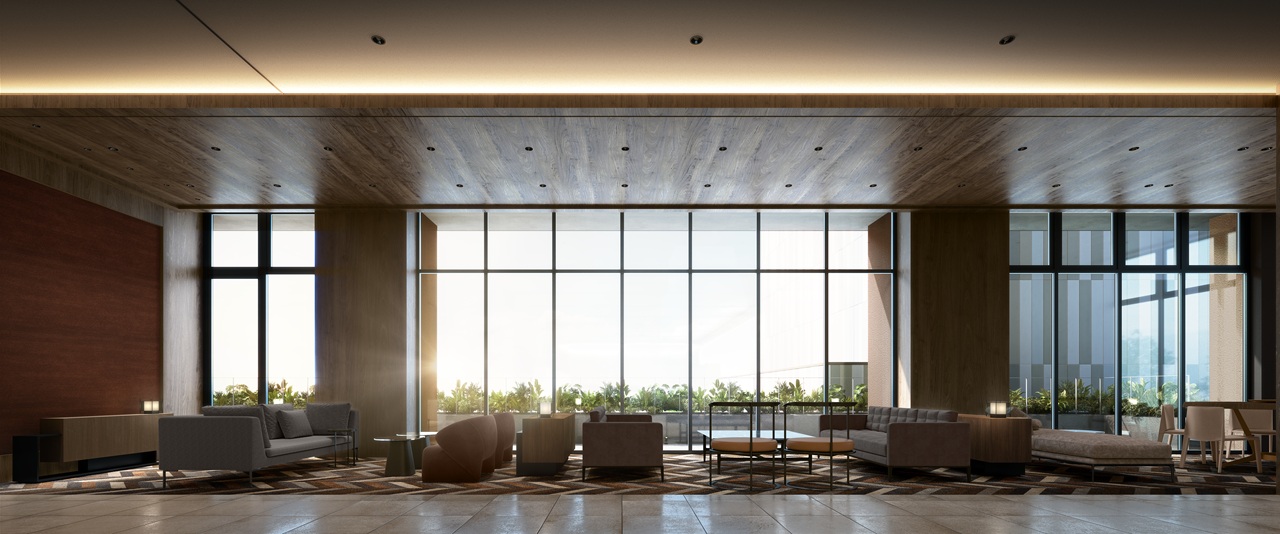 ロビーラウンジ完成予想CG