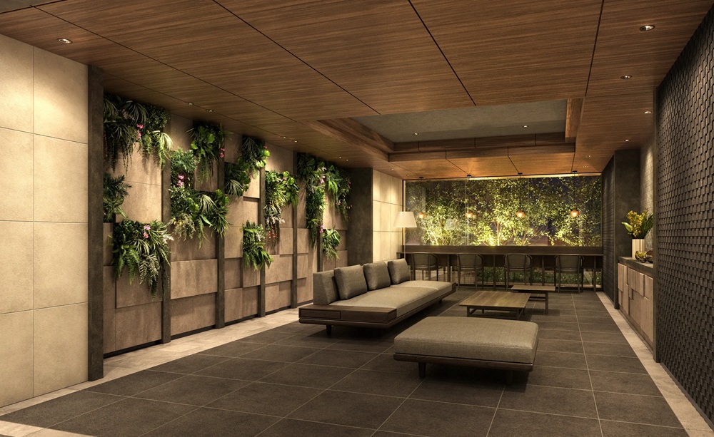 エントランスロビー完成予想図