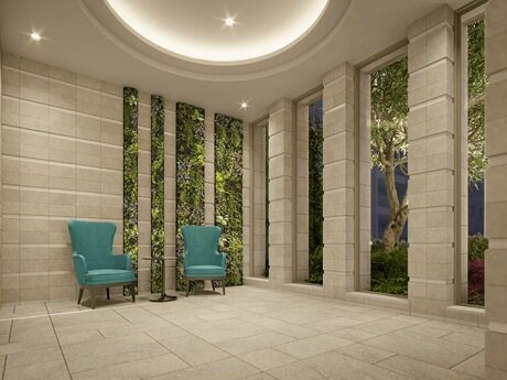 エントランスホール完成予想CG