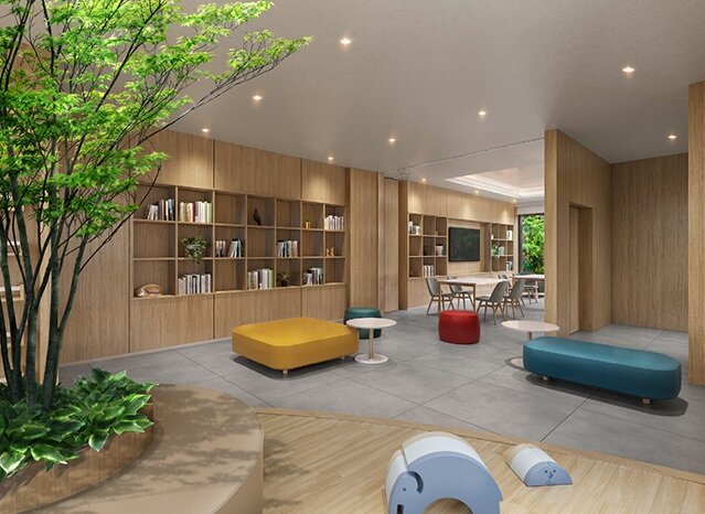 パーティルームキッズルーム完成予想図