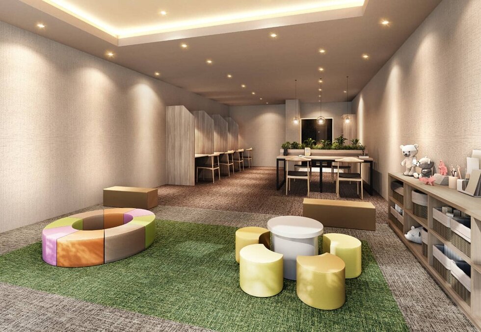 コワーキングルーム完成予想図