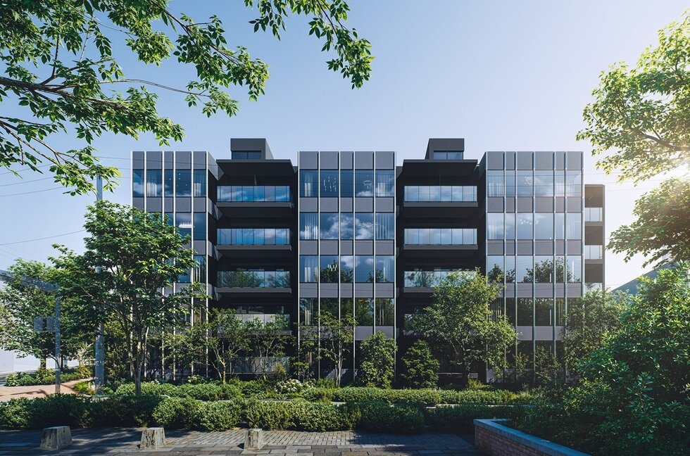 外観完成予想図（南）