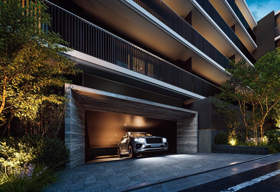 外観完成予想図（東）