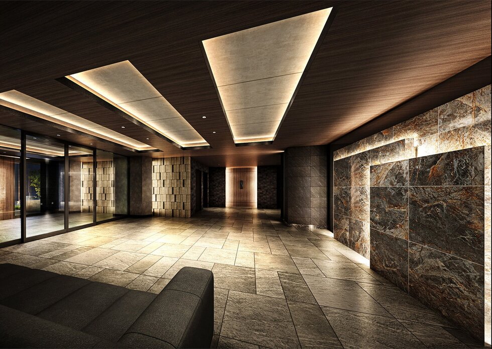 エントランスホール完成予想図