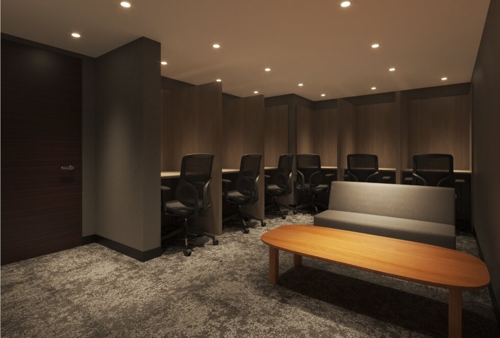 コワーキングスペース完成予想図