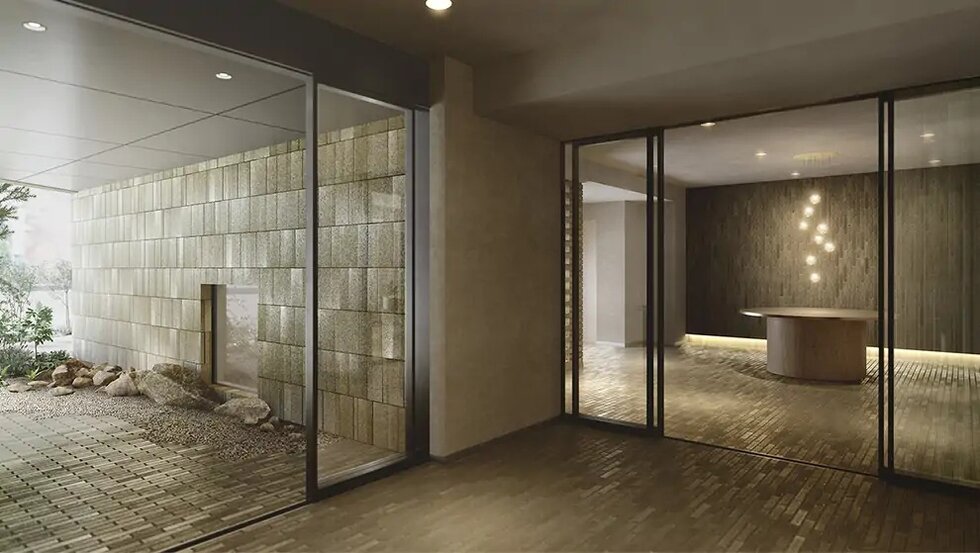 エントランスホール完成予想CG（Bright wing）