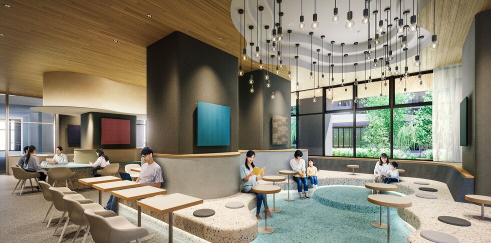 ラウンジ完成予想CG