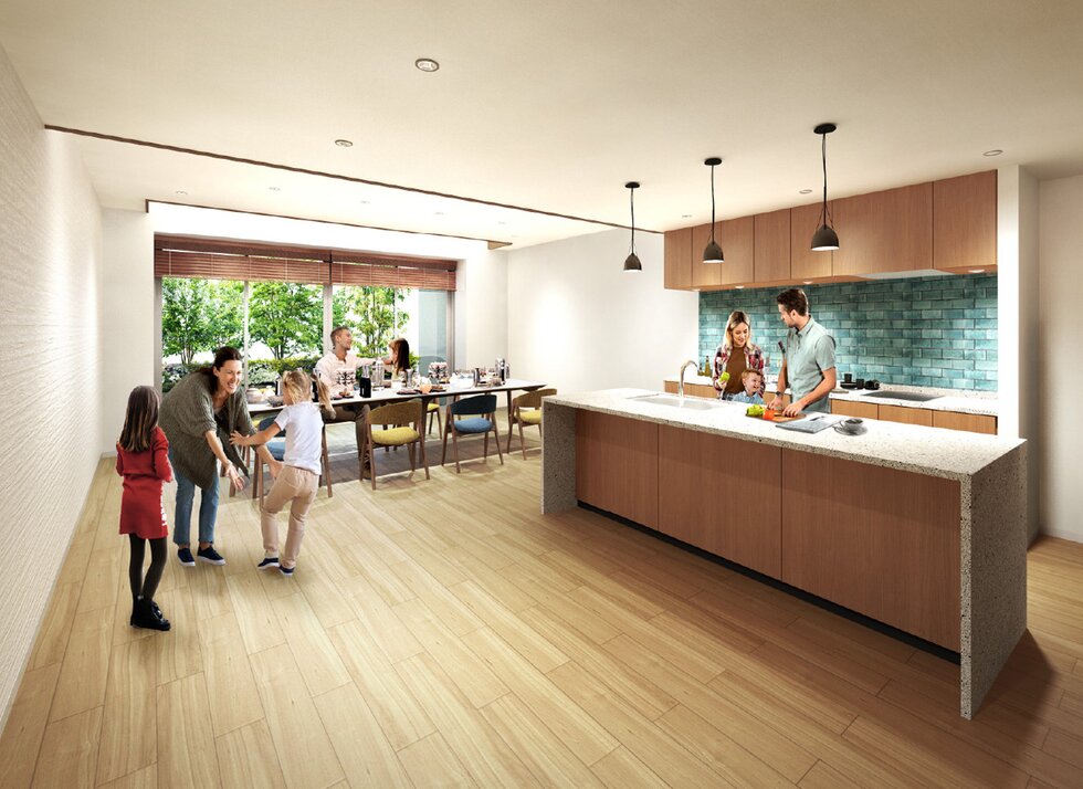 パーティールーム 1完成予想CG