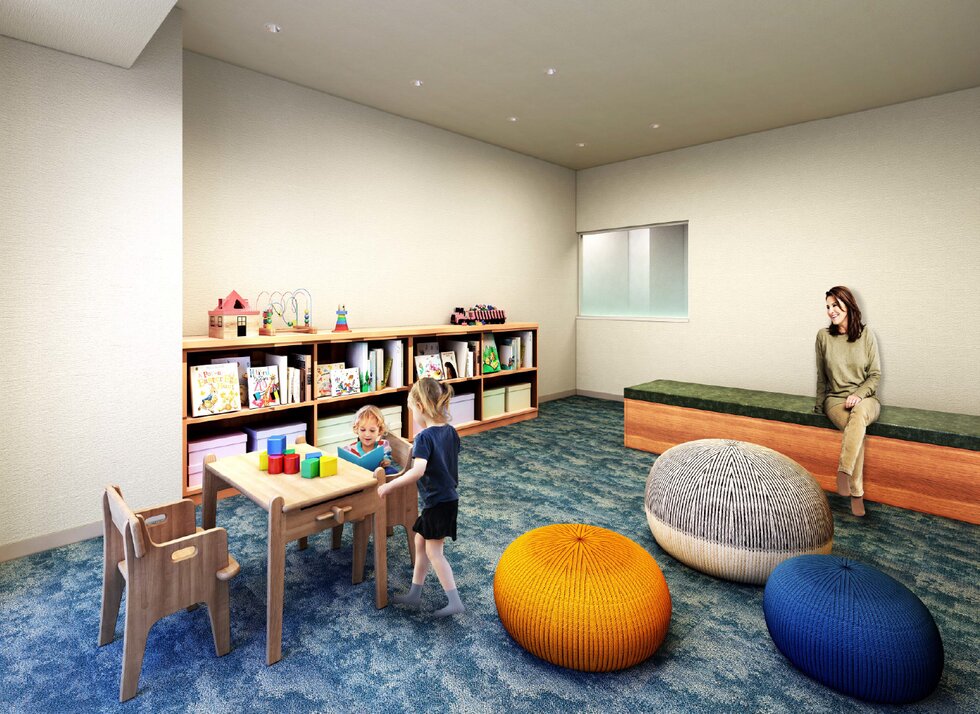 キッズルーム完成予想CG