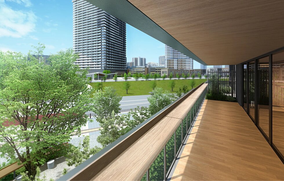 パーティルーム（テラス）完成予想CG