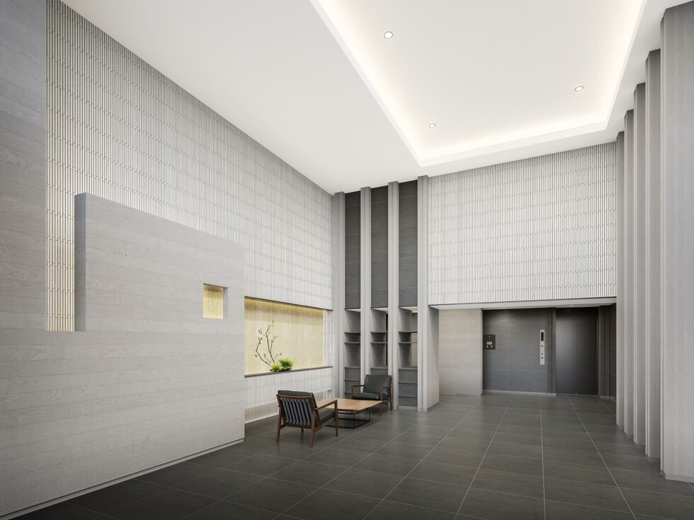 南邸エントランスホール完成予想図