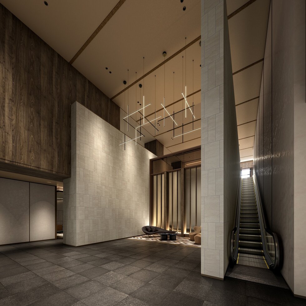 エントランスホール完成予想CG