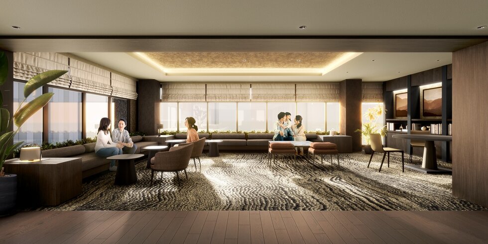 サードラウンジ完成予想CG