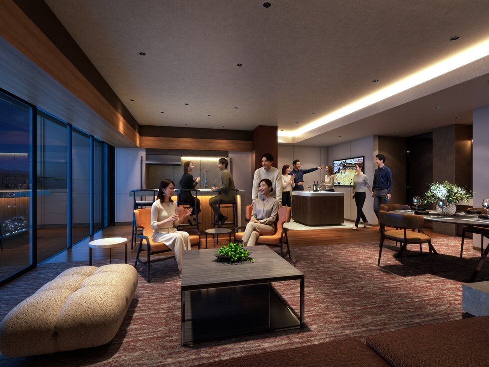 スカイラウンジ完成予想CG