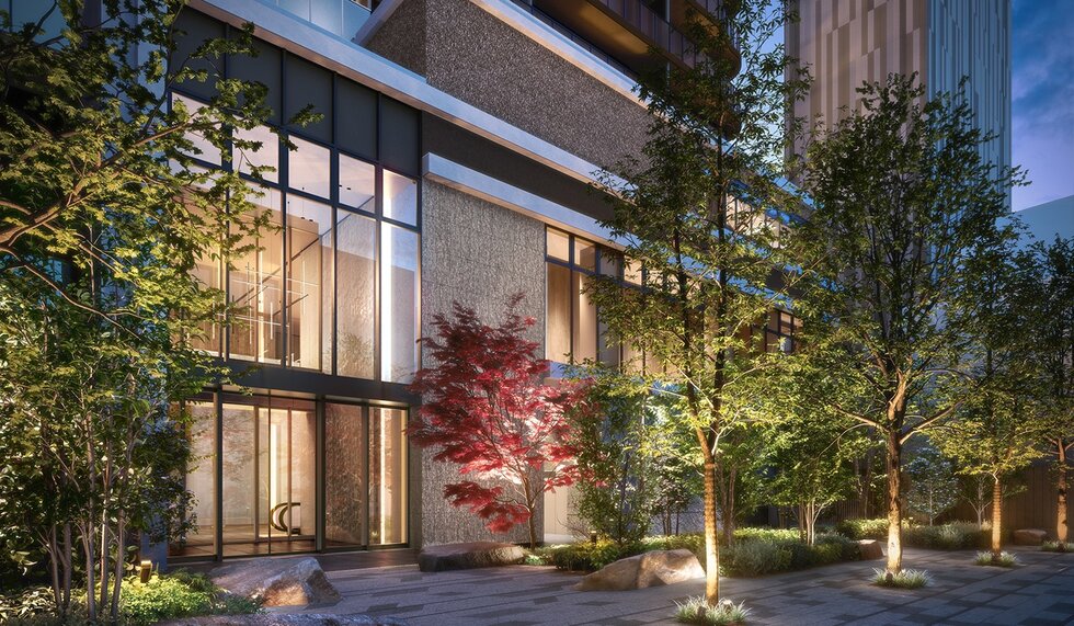 エントランスアプローチ完成予想CG