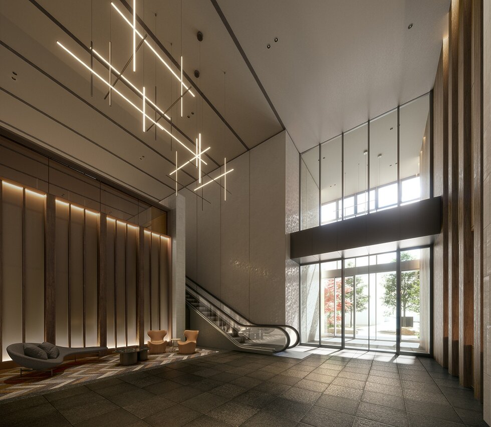 エントランスホール完成予想CG