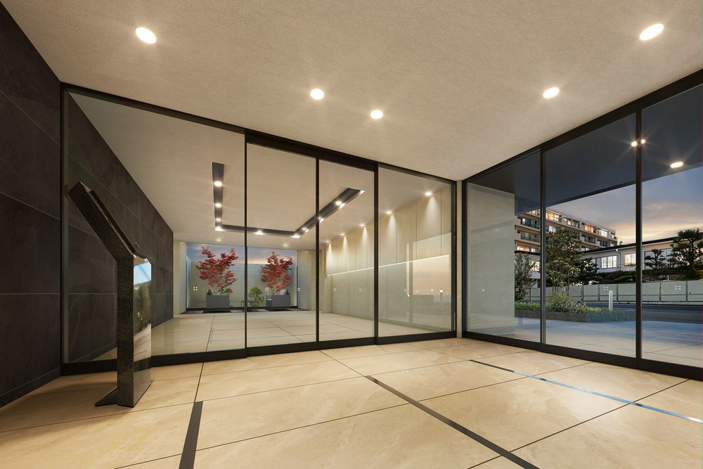 エントランスホール完成予想CG