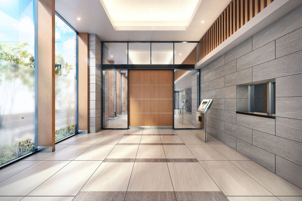 エントランスホール完成予想CG