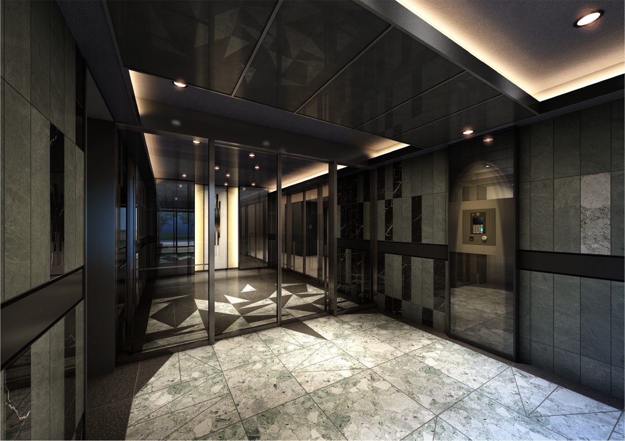 エントランスホール完成予想CG