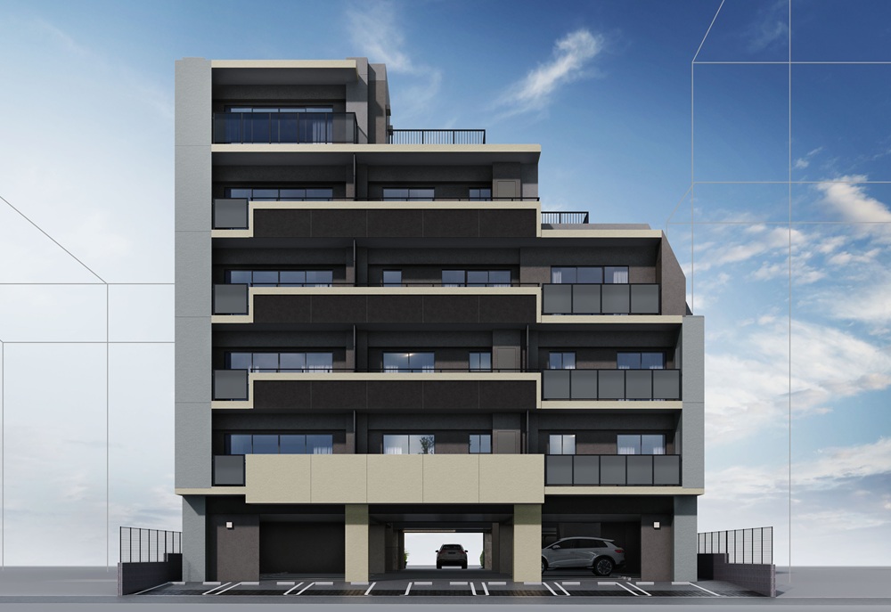 外観完成予想図