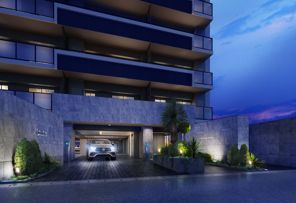 アプローチ完成予想図