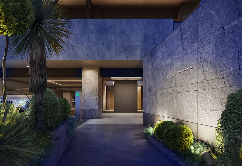 アプローチ完成予想図