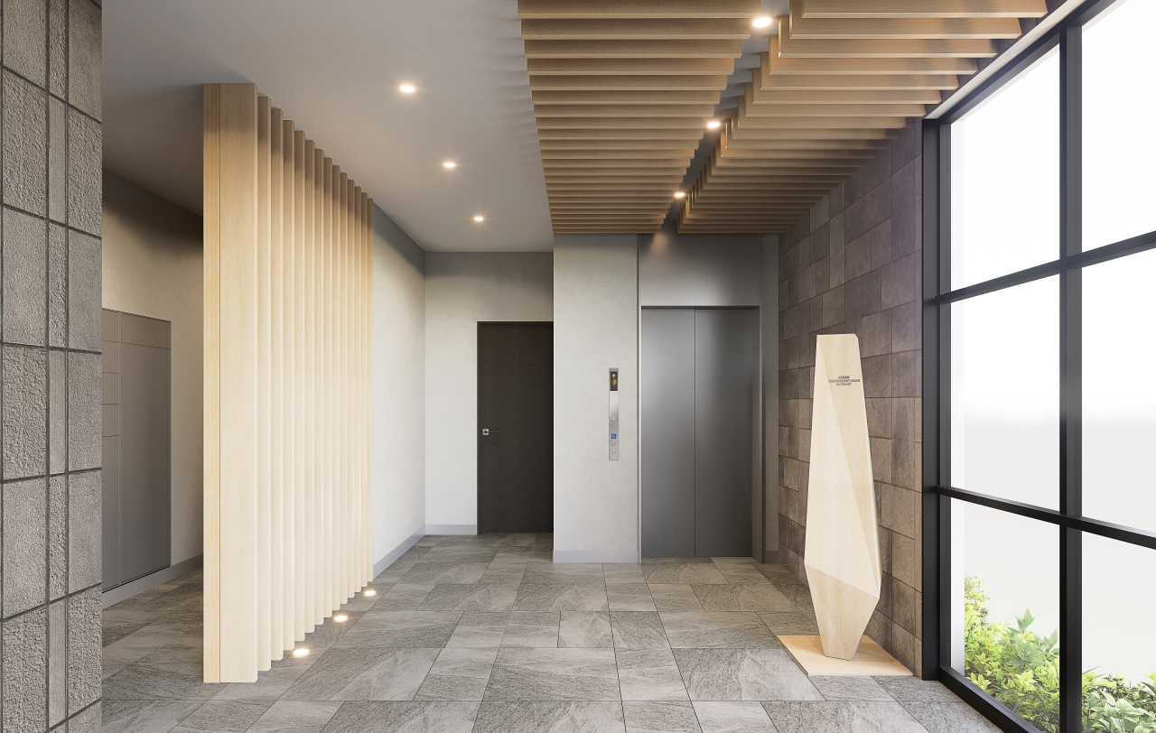 風除室完成予想CG