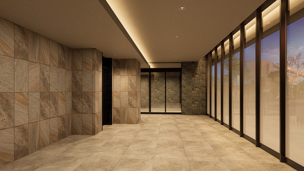 エントランスホール完成予想CG