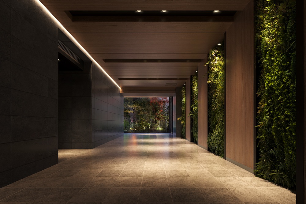 エントランスホール完成予想CG