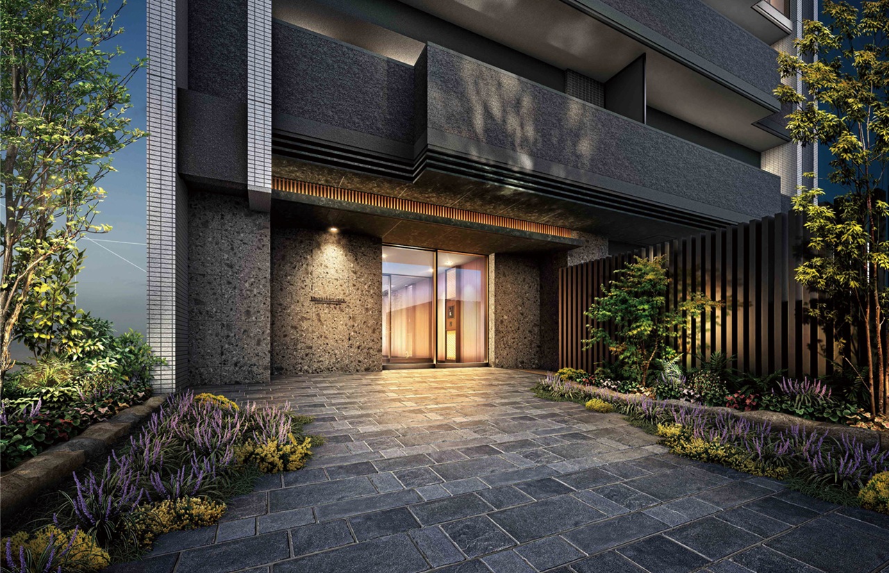 エントランスアプローチ完成予想CG