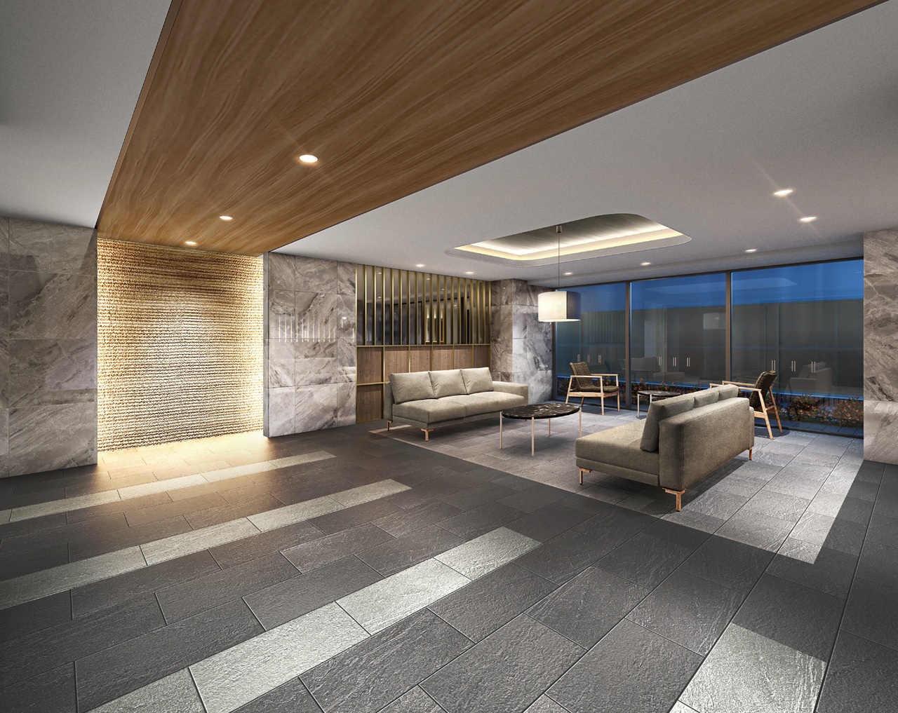 エントランスホール完成予想CG